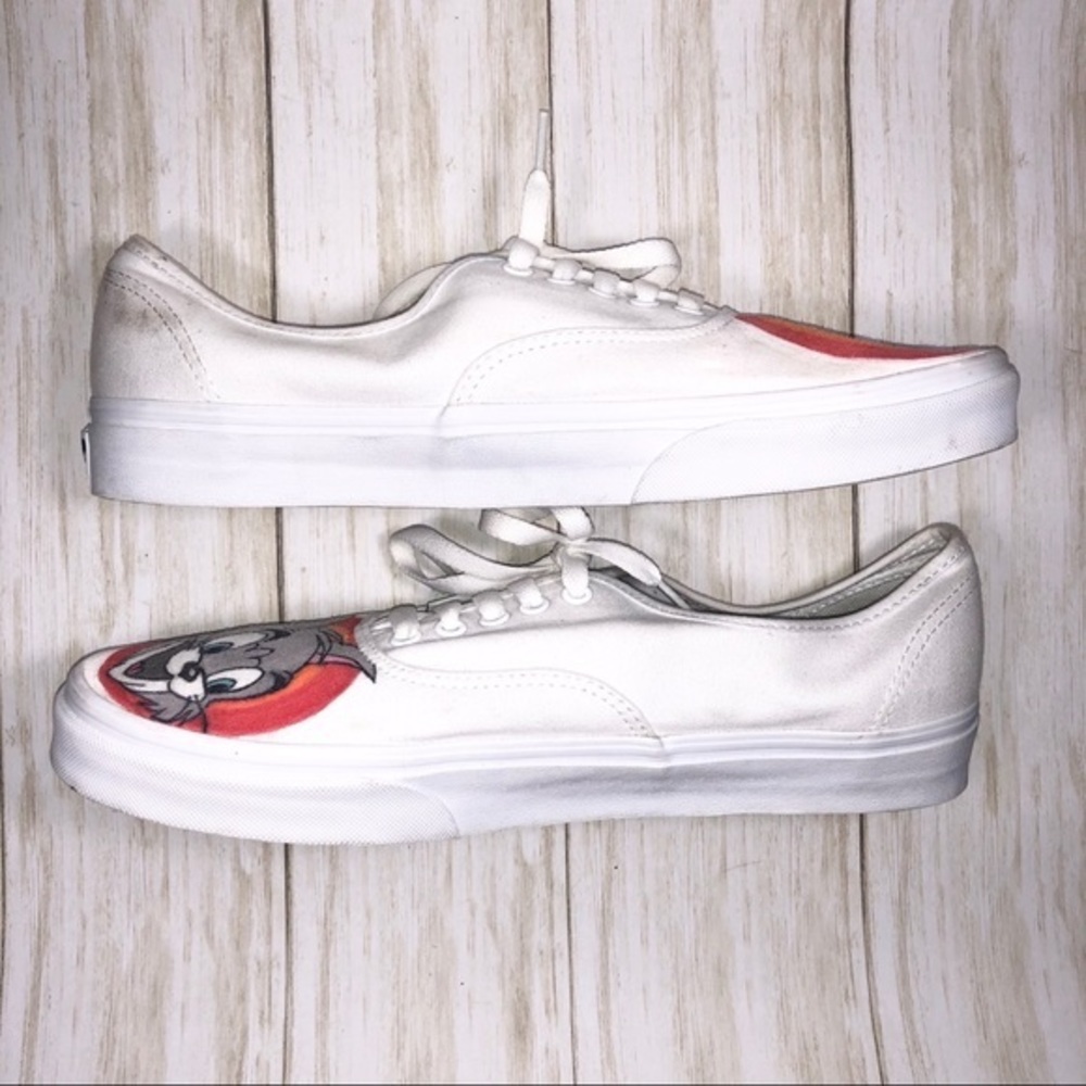 Tom And Jerry Custom Painted Vans One Of A Kind 11 - image 5